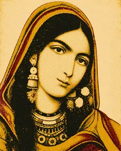 Portrait of Begum Hazrat Mahal