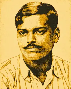 Portrait of Chandra Shekhar Azad