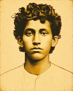Portrait of Khudiram Bose