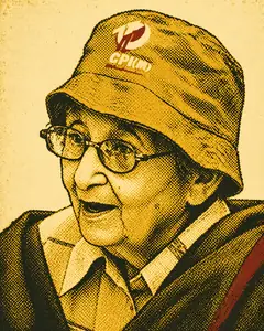Portrait of Captain Lakshmi Sahgal