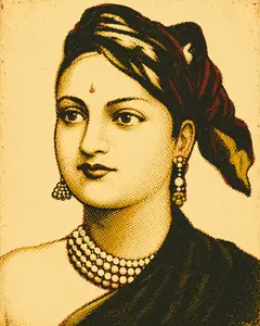 Portrait of Rani Lakshmibai