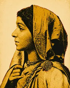 Portrait of Sarojini Naidu