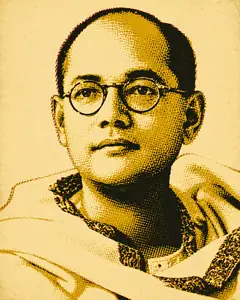 Portrait of Subhas Chandra Bose