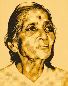 Portrait of Usha Mehta