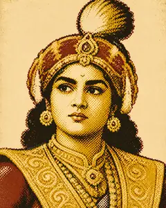 Portrait of Velu Nachiyar